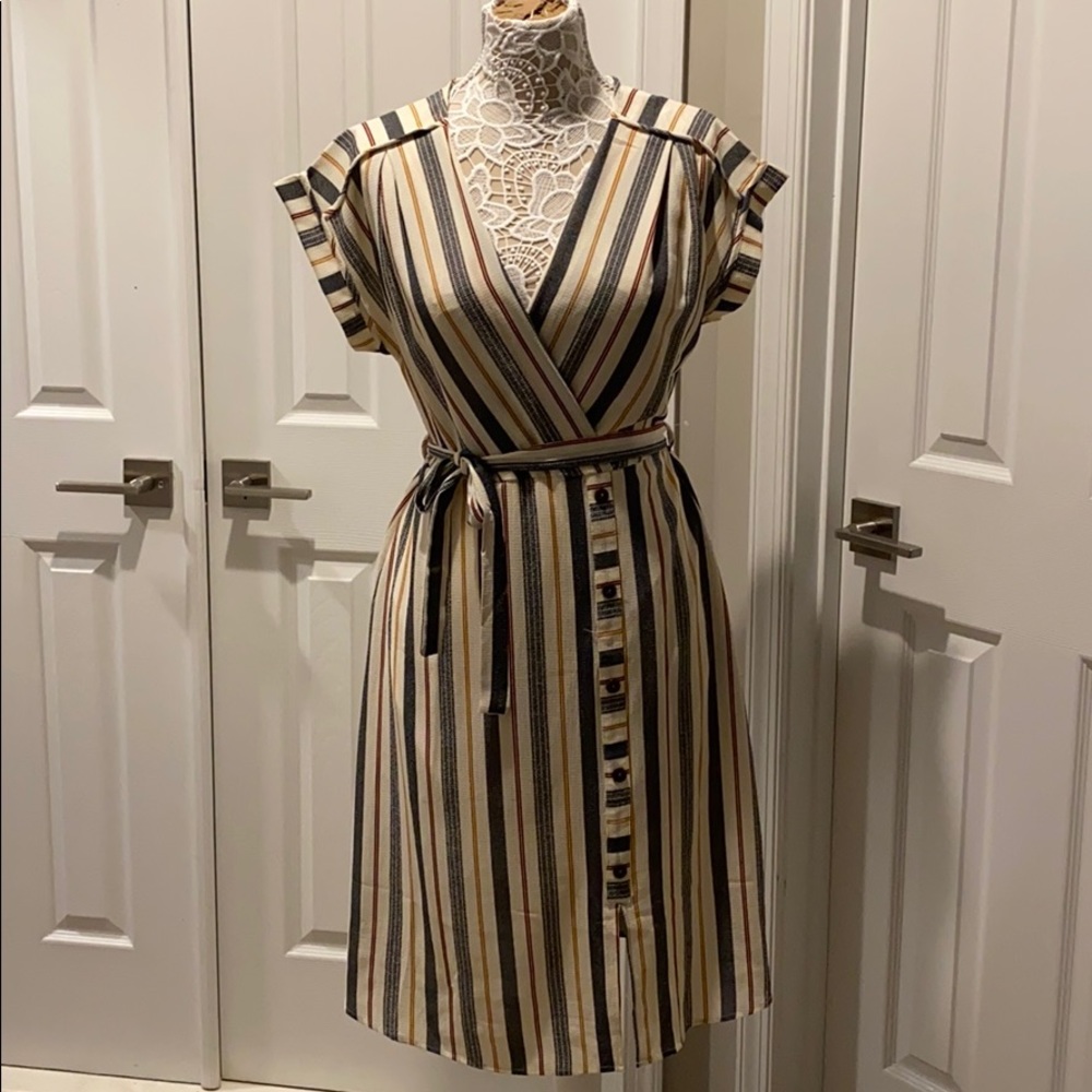 Monteau Striped Dress